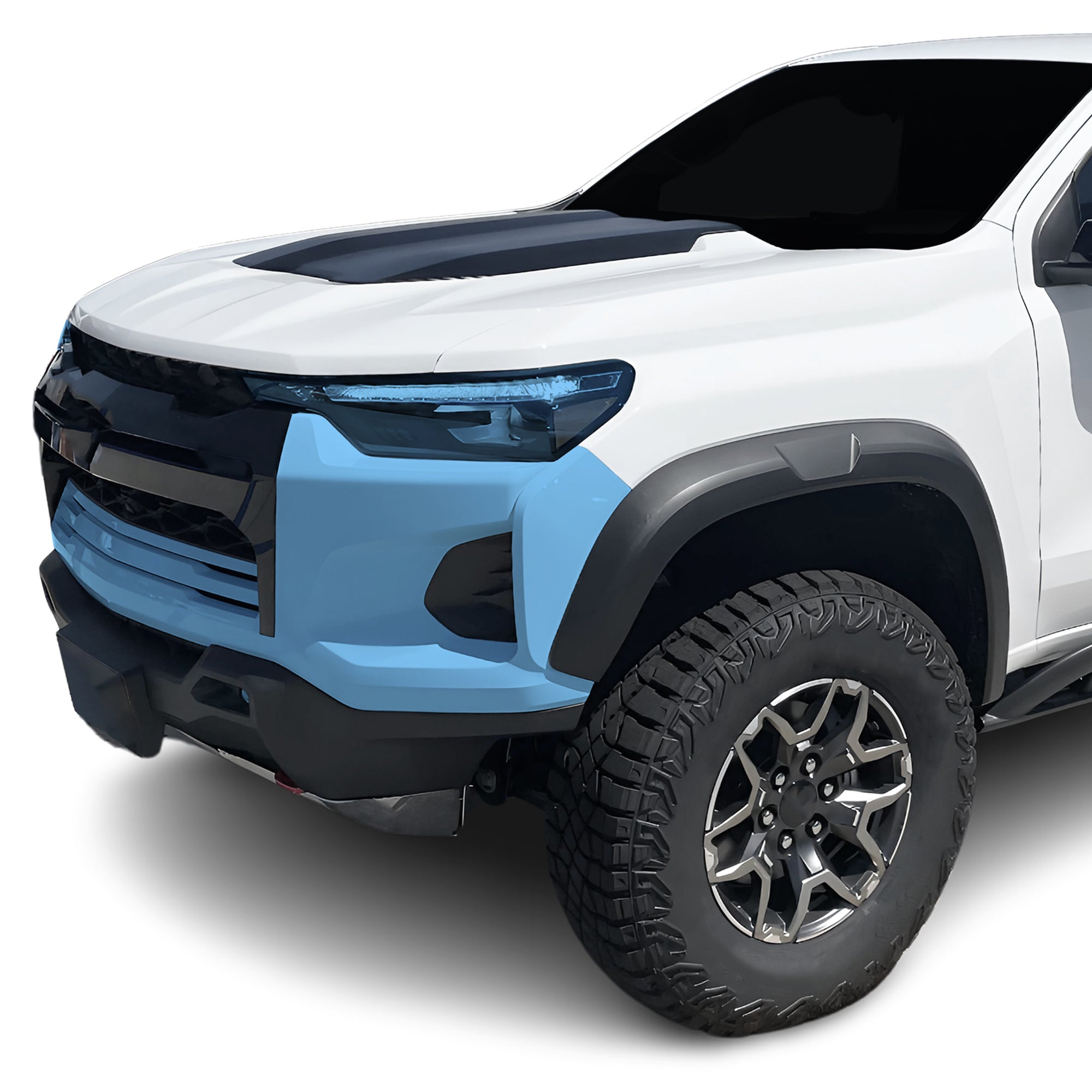 Fits Chevy Colorado 2023+ Precut Premium Paint Protection Film Clear Bra PPF Decal Film Kit Cover - Bogar Tech Designs