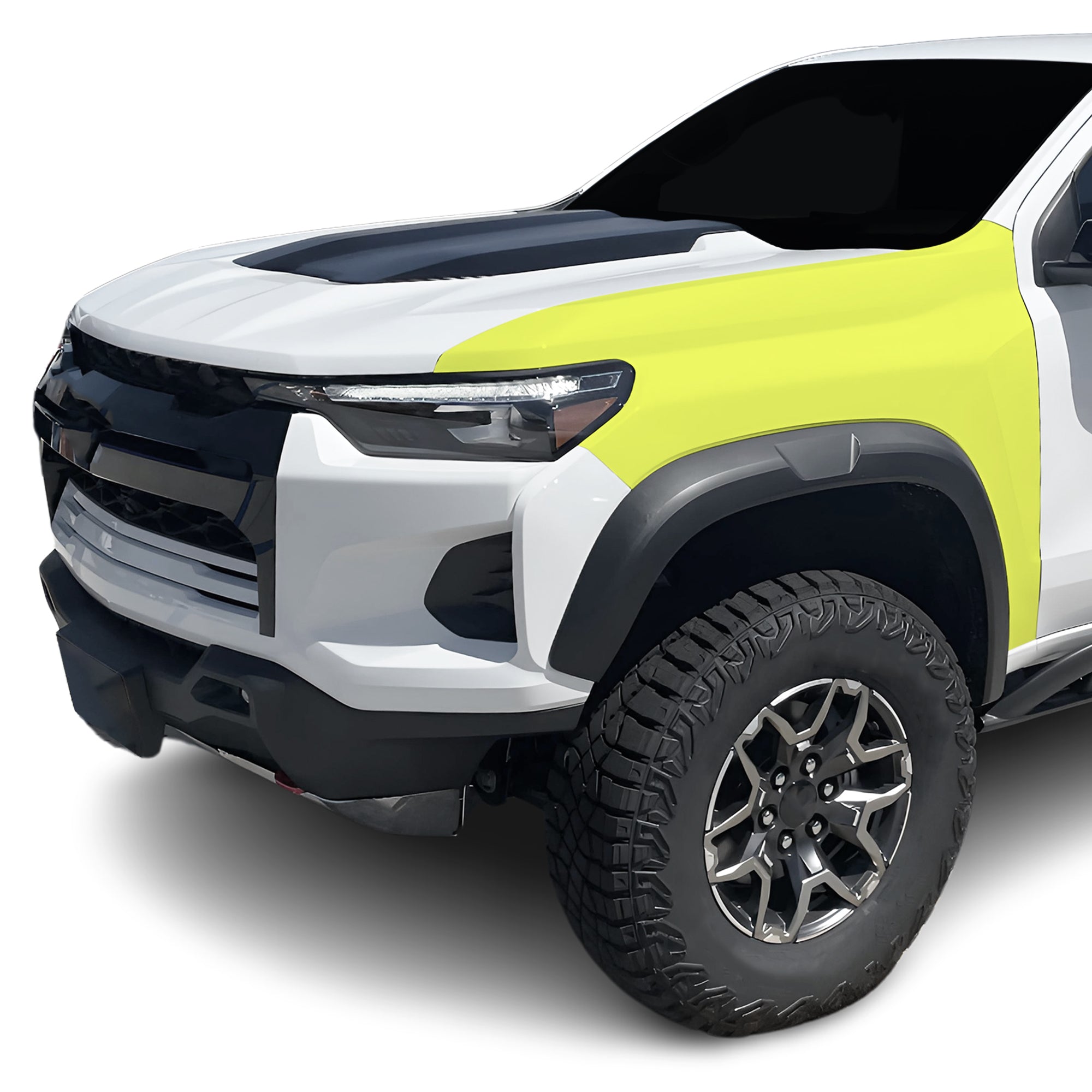 Fits Chevy Colorado 2023+ Precut Premium Paint Protection Film Clear Bra PPF Decal Film Kit Cover - Bogar Tech Designs