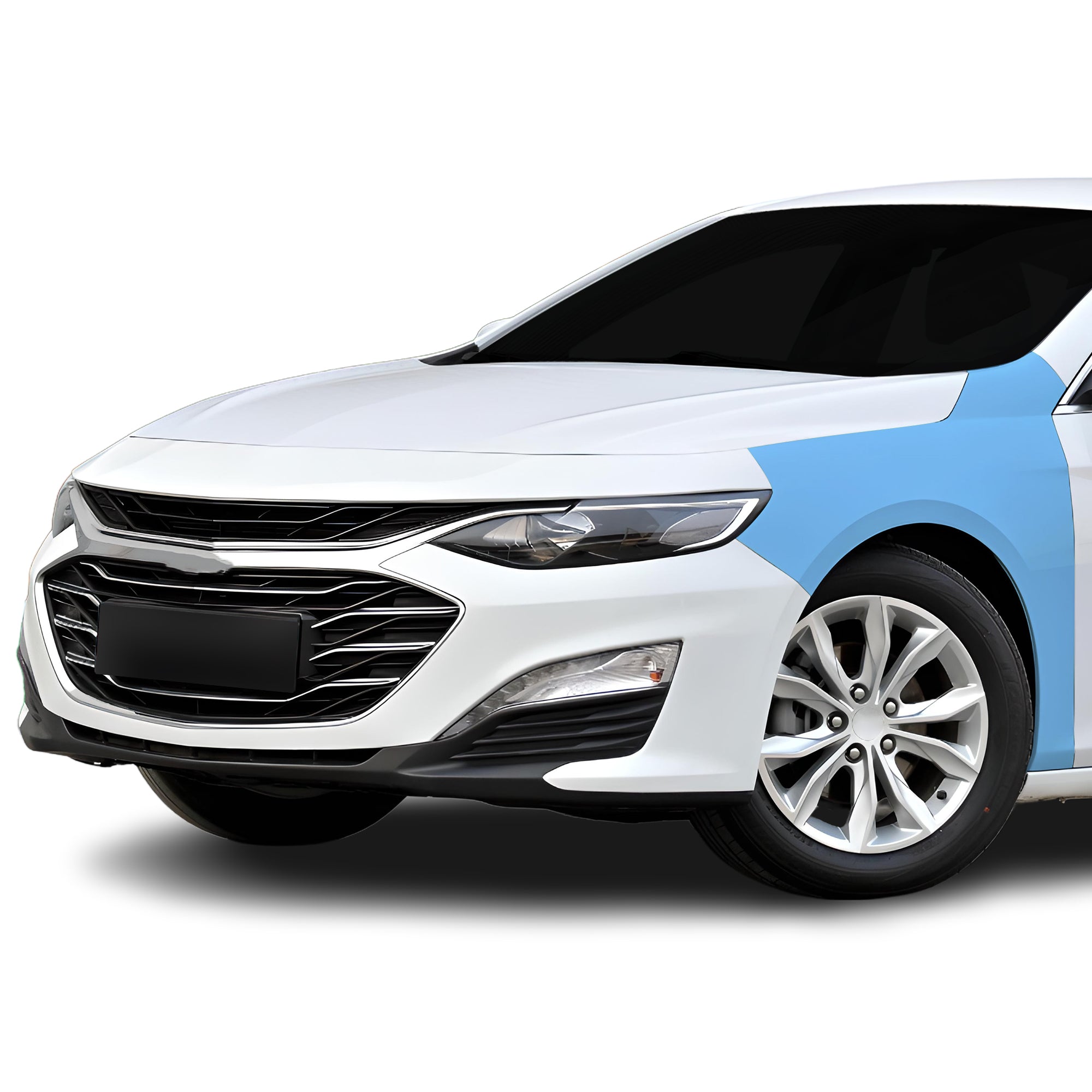 Fits Chevy Malibu 2019+ Precut Premium Paint Protection Film Clear Bra PPF Decal Film Kit Cover - Bogar Tech Designs