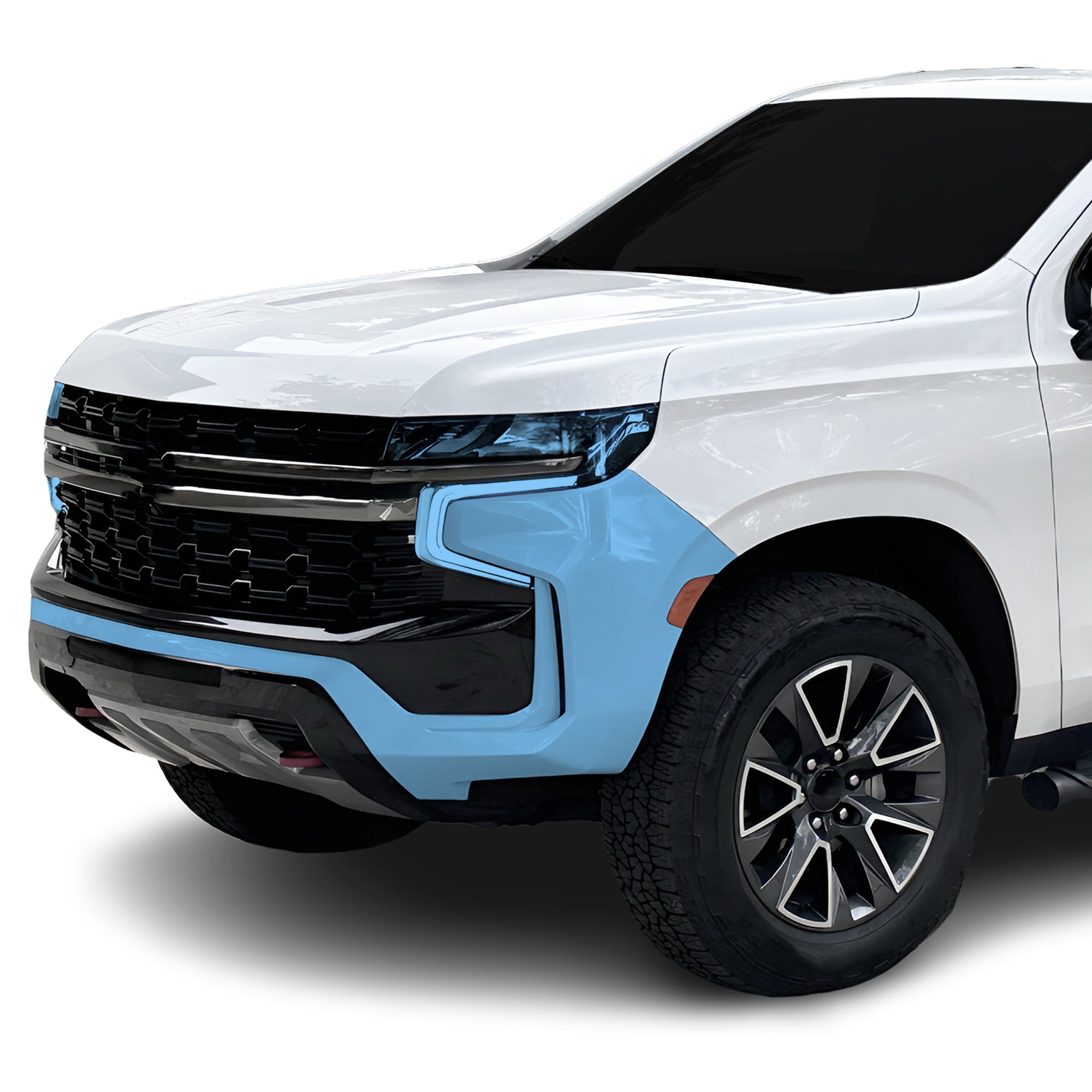 Fits Chevy Suburban 2021+ Precut Premium Paint Protection Film Clear Bra PPF Decal Film Kit Cover - Bogar Tech Designs
