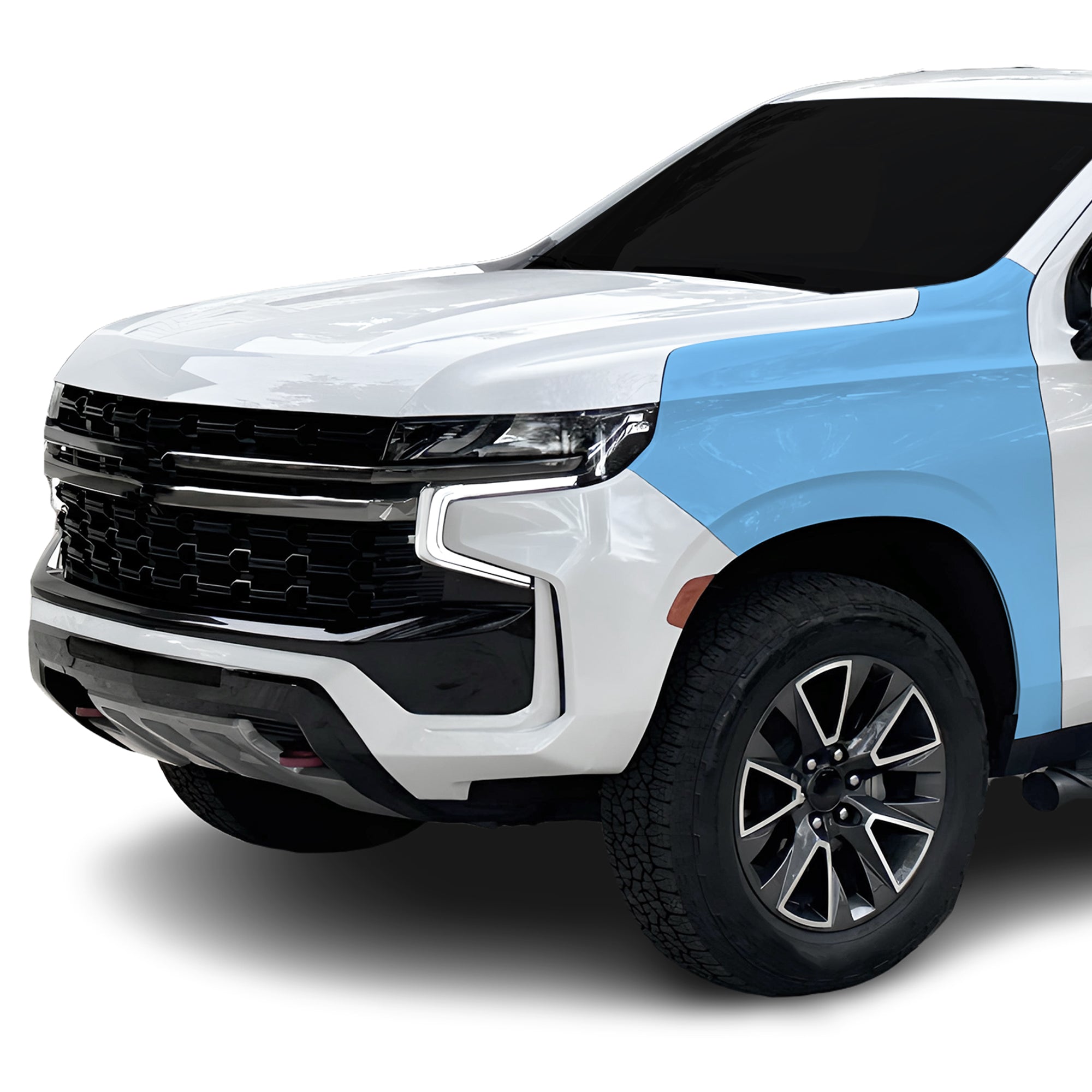 Fits Chevy Suburban 2021+ Precut Premium Paint Protection Film Clear Bra PPF Decal Film Kit Cover - Bogar Tech Designs