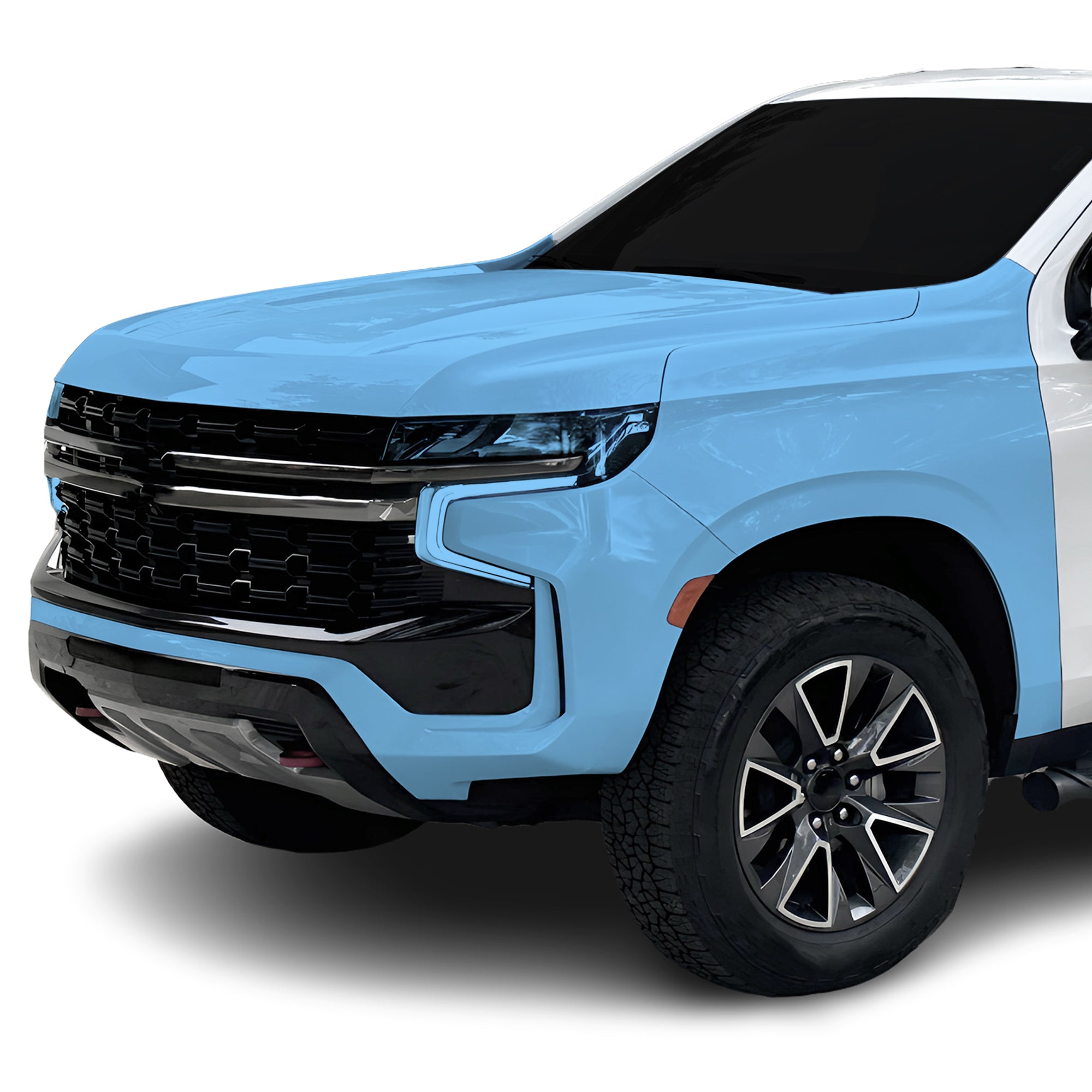 Fits Chevy Suburban 2021+ Precut Premium Paint Protection Film Clear Bra PPF Decal Film Kit Cover - Bogar Tech Designs