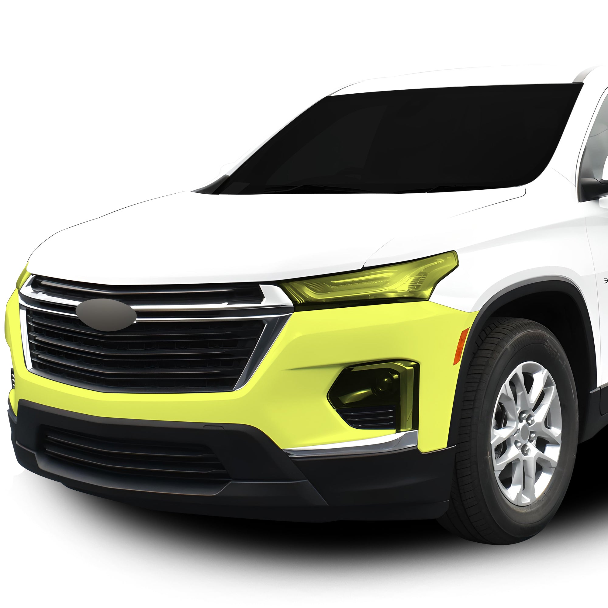 Fits Chevy Traverse 2018 - 2021 Precut Premium Paint Protection Film Clear Bra PPF Decal Film Kit - Bogar Tech Designs