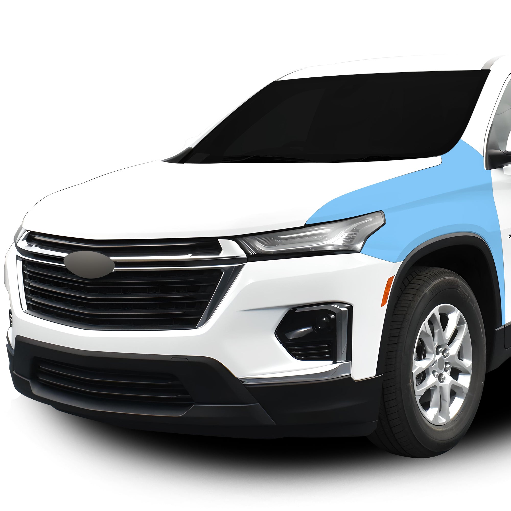 Fits Chevy Traverse 2018 - 2021 Precut Premium Paint Protection Film Clear Bra PPF Decal Film Kit - Bogar Tech Designs