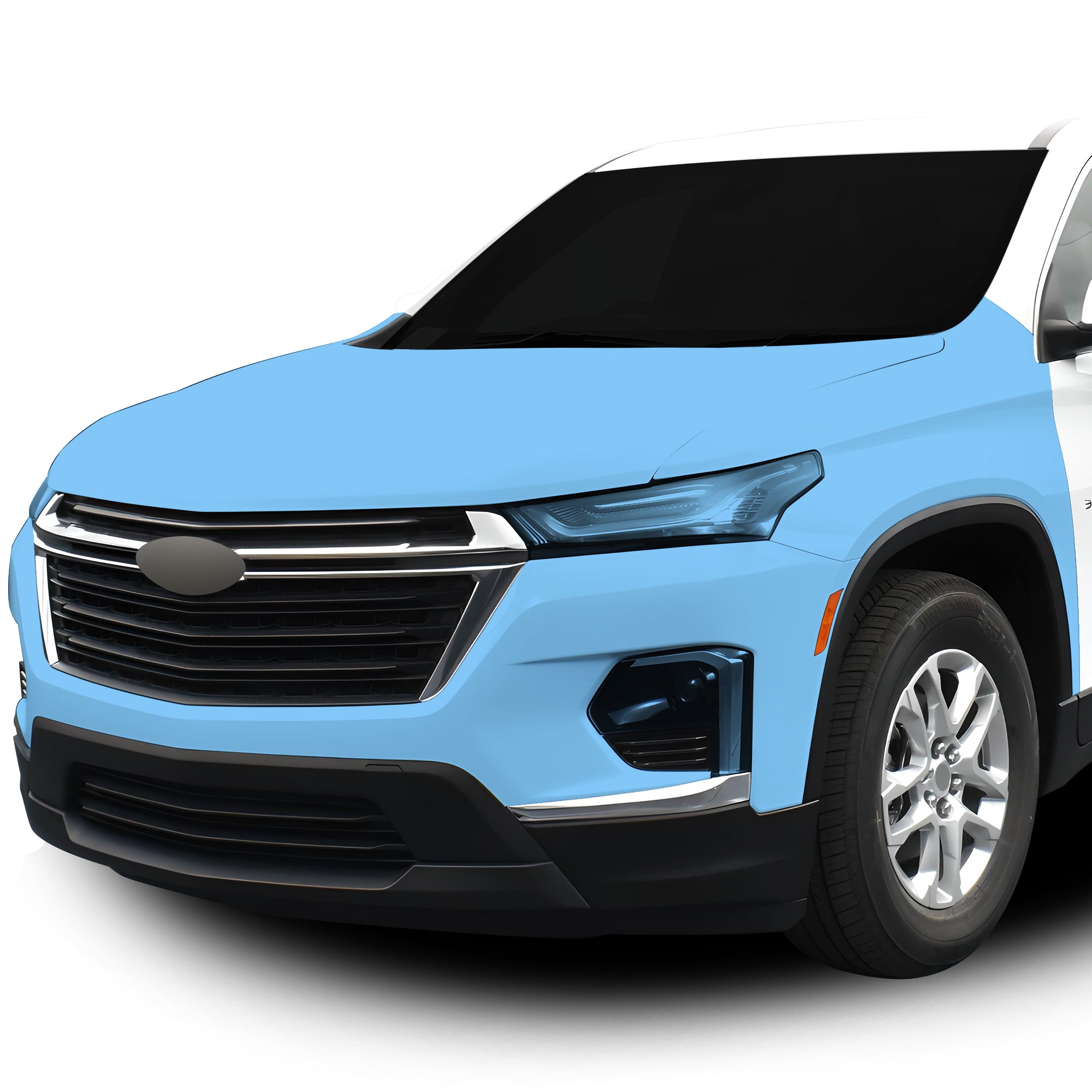 Fits Chevy Traverse 2018 - 2021 Precut Premium Paint Protection Film Clear Bra PPF Decal Film Kit - Bogar Tech Designs