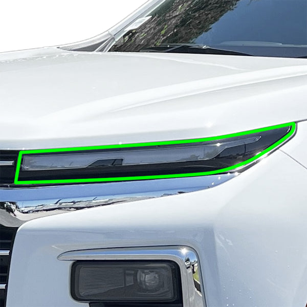 Fits Chevrolet Traverse 2024-2026 Full Headlight Taillight Precut Smoked PPF Tint Kit Film Overlay