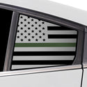 Quarter Window American Flag Vinyl Decal Stickers Fits Chevrolet Cruze 2016-2019