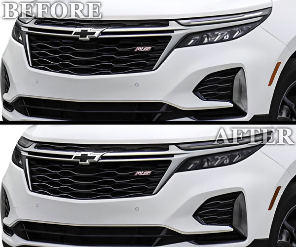 Full Headlight Taillight Precut Smoked PPF Tint Kit Film Overlay Fits Chevrolet Equinox 2022 2023