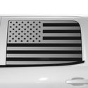 Window American Flag Vinyl Decal Stickers Fits Chevy Silverado & GMC Sierra 1500 2014-2018