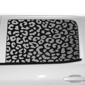 Animal Leopard Cheetah Cow Window Vinyl Decal Stickers Fits Chevy Silverado & GMC Sierra 1500 2014-2018