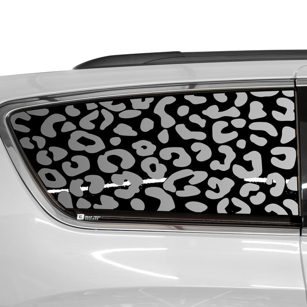 Animal Leopard Cheetah Cow Window Vinyl Decal Stickers Fits Chrysler Pacifica 2017-2026, Voyager 2020-2025