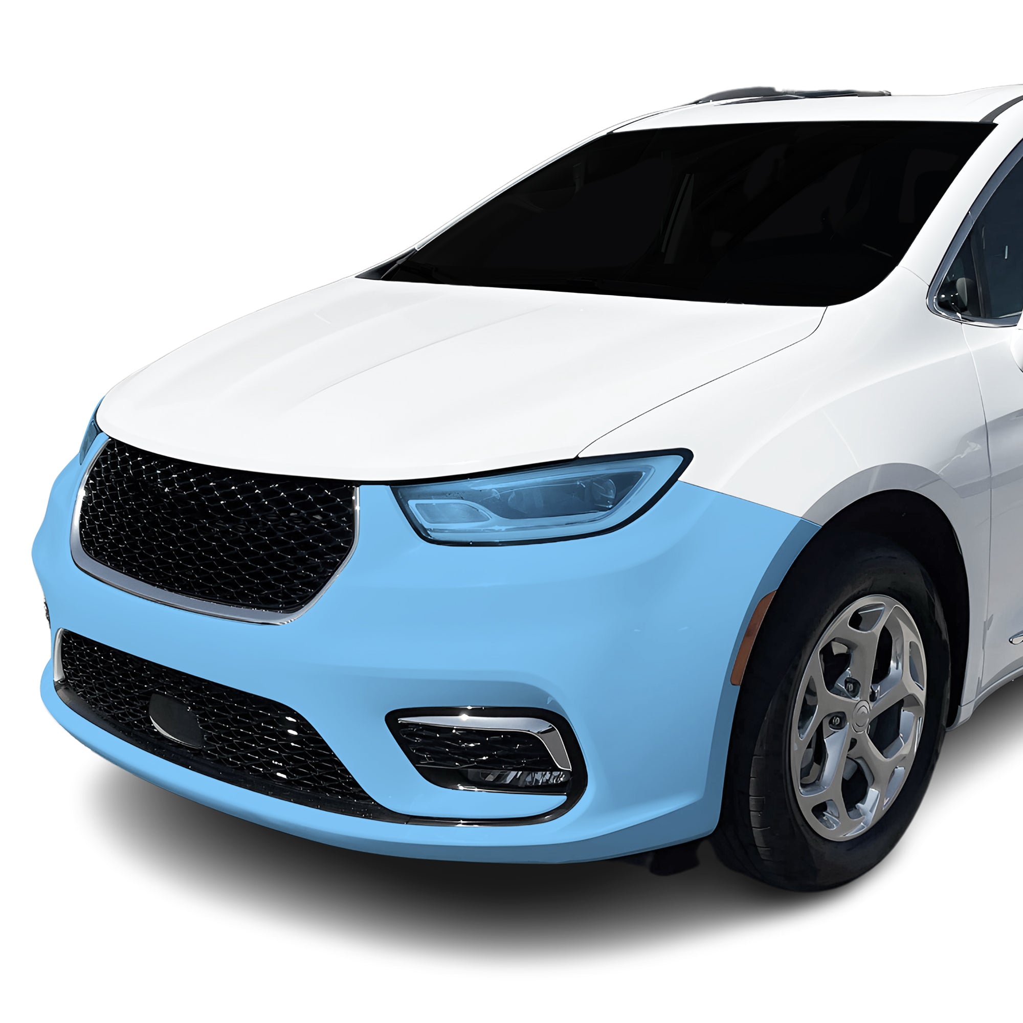 Fits Chrysler Pacifica 2021+ Precut Premium Paint Protection Film Clear Bra PPF Decal Film Kit Cover - Bogar Tech Designs