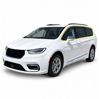 Chrysler Pacifica 2017-2026 Blackout Chrome Delete Kit – Precut Gloss Black Vinyl Overlays