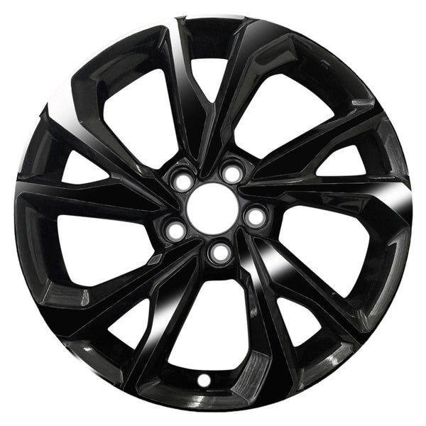 Fits Honda Civic 2016-2021 Vinyl Chrome Delete Wheel Blackout Decal Stickers Overlay Film