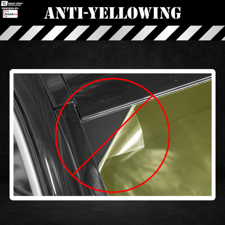 ShieldMe PREMIUM Automotive Windshield Shatter and Crack Proof Self Healing Protective Film Roll Sheet - Bogar Tech Designs