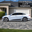Audi A6 S6 e-tron 2025-2027 Animal Leopard Cheetah Cow Window Vinyl Decal Stickers