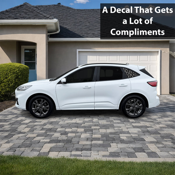 Ford Escape 2020-2026 Animal Leopard Cheetah Cow Window Vinyl Decal Stickers