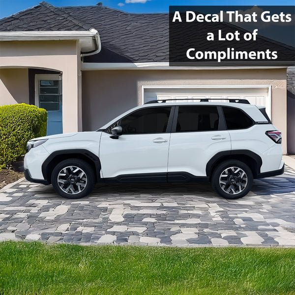 Fits Subaru Forester 2025-2027 Animal Leopard Cheetah Cow Window Vinyl Decal Stickers