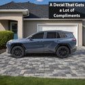 Fits Toyota RAV4 2026-2027 Animal Leopard Cheetah Cow Window Vinyl Decal Stickers