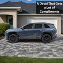 Fits Toyota RAV4 2026-2027 Animal Leopard Cheetah Cow Window Vinyl Decal Stickers