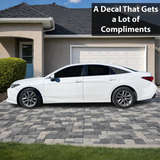 Toyota Avalon 2019-2022 Animal Leopard Cheetah Cow Window Vinyl Decal Stickers