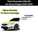 Fits Acura Integra 2023+ Precut Premium Paint Protection Film Clear Bra PPF Decal Film Kit