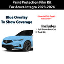 Fits Acura Integra 2023+ Precut Premium Paint Protection Film Clear Bra PPF Decal Film Kit