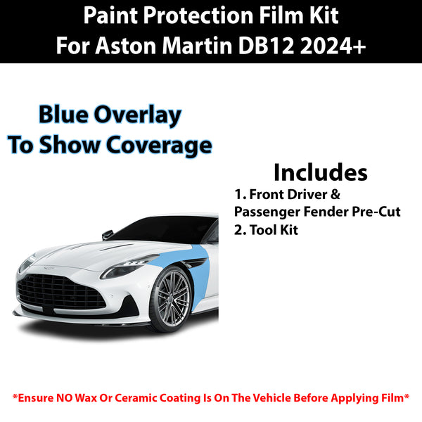 Fits Aston Martin 2024+ Precut Premium Paint Protection Film Clear Bra PPF Decal Film Kit