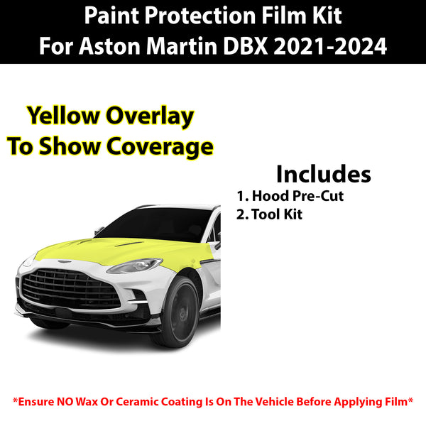 Fits Aston Martin 2021+ Precut Premium Paint Protection Film Clear Bra PPF Decal Film Kit