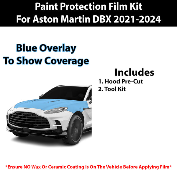 Fits Aston Martin 2021+ Precut Premium Paint Protection Film Clear Bra PPF Decal Film Kit