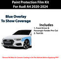 Fits Audi A5 S5 2020+ Precut Premium Paint Protection Film Clear Bra PPF Decal Film Kit