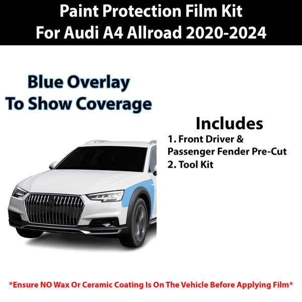 Fits Audi A4 2020+ Precut Premium Paint Protection Film Clear Bra PPF Decal Film Kit