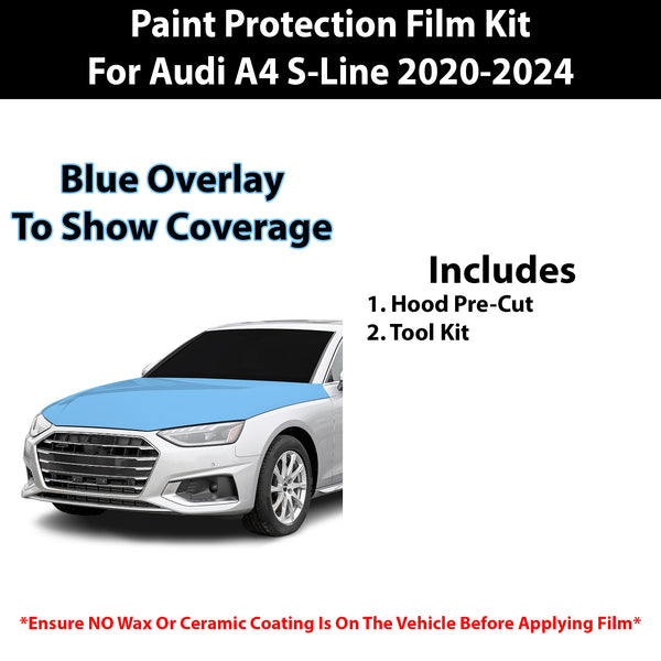 Fits Audi A4 2020+ Precut Premium Paint Protection Film Clear Bra PPF Decal Film Kit