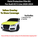 Fits Audi A5 2020+ Precut Premium Paint Protection Film Clear Bra PPF Decal Film Kit