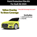 Fits Audi A6 2024+ Precut Premium Paint Protection Film Clear Bra PPF Decal Film Kit