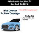 Fits Audi A6 2024-2025 Precut Premium Paint Protection Film Clear Bra PPF Decal Film Kit Cover