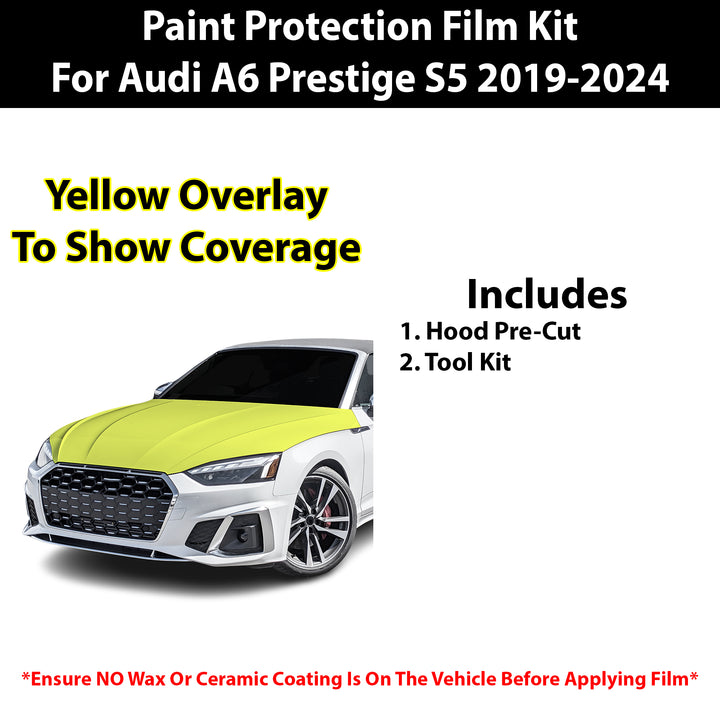 Fits Audi A6 2019+ Precut Premium Paint Protection Film Clear Bra PPF Decal Film Kit - Bogar Tech Designs