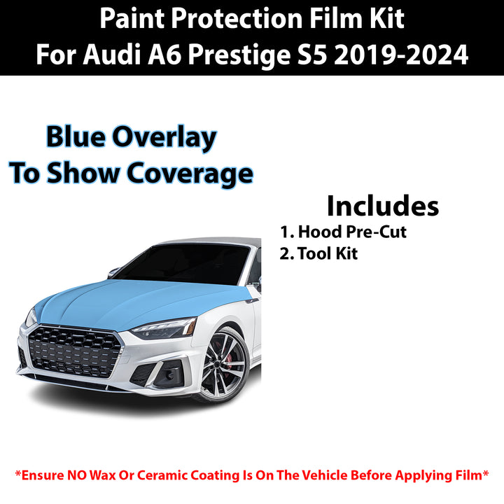 Fits Audi A6 2019+ Precut Premium Paint Protection Film Clear Bra PPF Decal Film Kit - Bogar Tech Designs