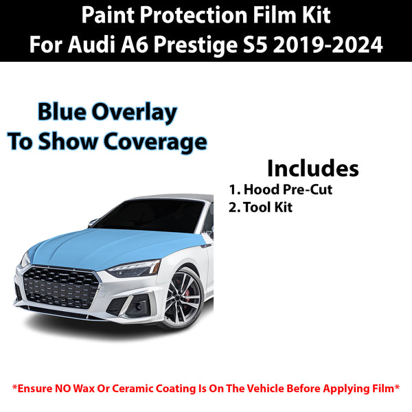 Fits Audi A6 2019+ Precut Premium Paint Protection Film Clear Bra PPF Decal Film Kit