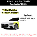 Fits Audi A7 2024+ Precut Premium Paint Protection Film Clear Bra PPF Decal Film Kit