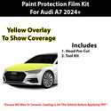 Fits Audi A7 2024+ Precut Premium Paint Protection Film Clear Bra PPF Decal Film Kit