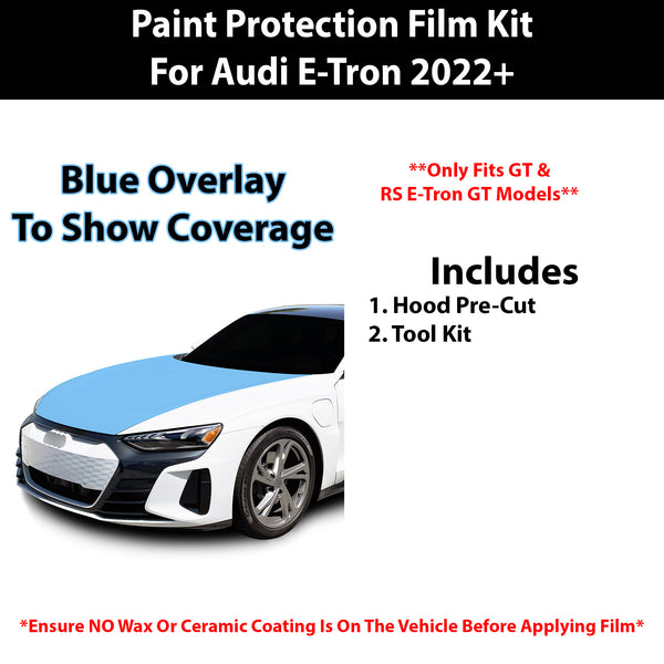 Fits Audi E-Tron 2022+ Precut Premium Paint Protection Film Clear Bra PPF Decal Film Kit