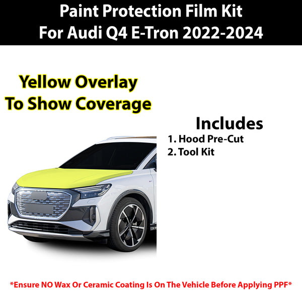 Fits Audi Q4 e-Tron 2022+ Precut Premium Paint Protection Film Clear Bra PPF Decal Film Kit