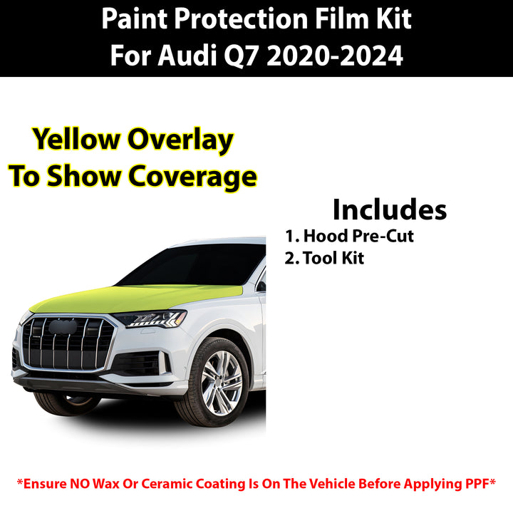 Fits Audi Q7 2020+ Precut Premium Paint Protection Film Clear Bra PPF Decal Film Kit - Bogar Tech Designs