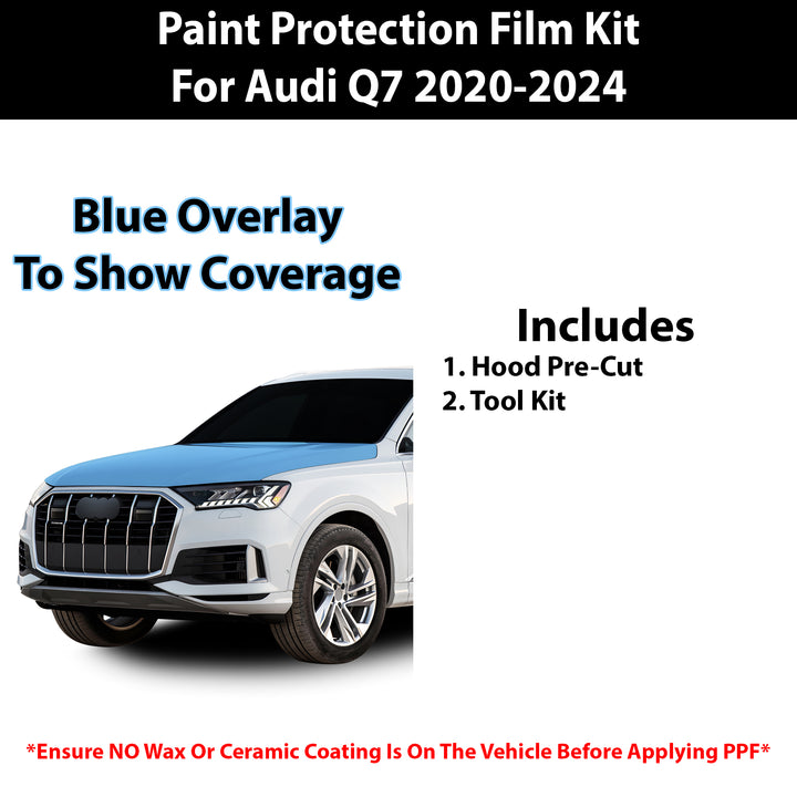 Fits Audi Q7 2020+ Precut Premium Paint Protection Film Clear Bra PPF Decal Film Kit - Bogar Tech Designs