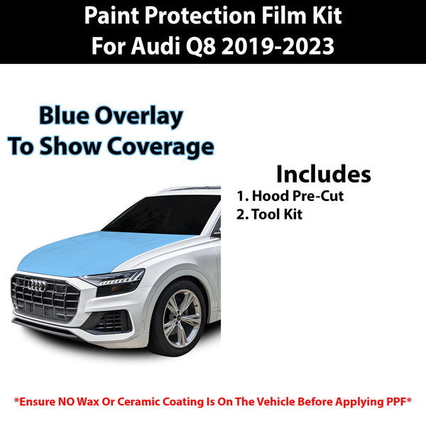 Fits Audi Q8 2019-2023 Precut Premium Paint Protection Film Clear Bra PPF Decal Film Kit