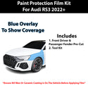 Fits Audi RS3 2022+ Precut Premium Paint Protection Film Clear Bra PPF Decal Film Kit Cover