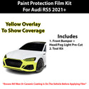 Fits Audi RS5 2021+ Precut Premium Paint Protection Film Clear Bra PPF Decal Film Kit Cover