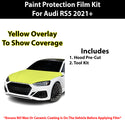 Fits Audi RS5 2021+ Precut Premium Paint Protection Film Clear Bra PPF Decal Film Kit Cover