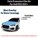 Fits Audi RS5 2021+ Precut Premium Paint Protection Film Clear Bra PPF Decal Film Kit Cover